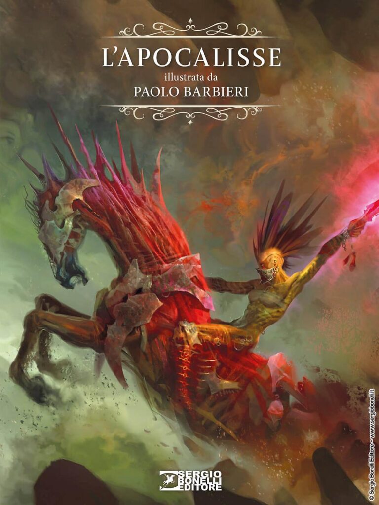 “L’Apocalisse illustrata di Paolo Barbieri”, una grande edizione di pregio da Sergio Bonelli