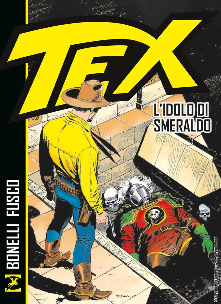 “Tex – L’idolo di smeraldo”, torna in una nuova edizione la prima avventura del pistolero